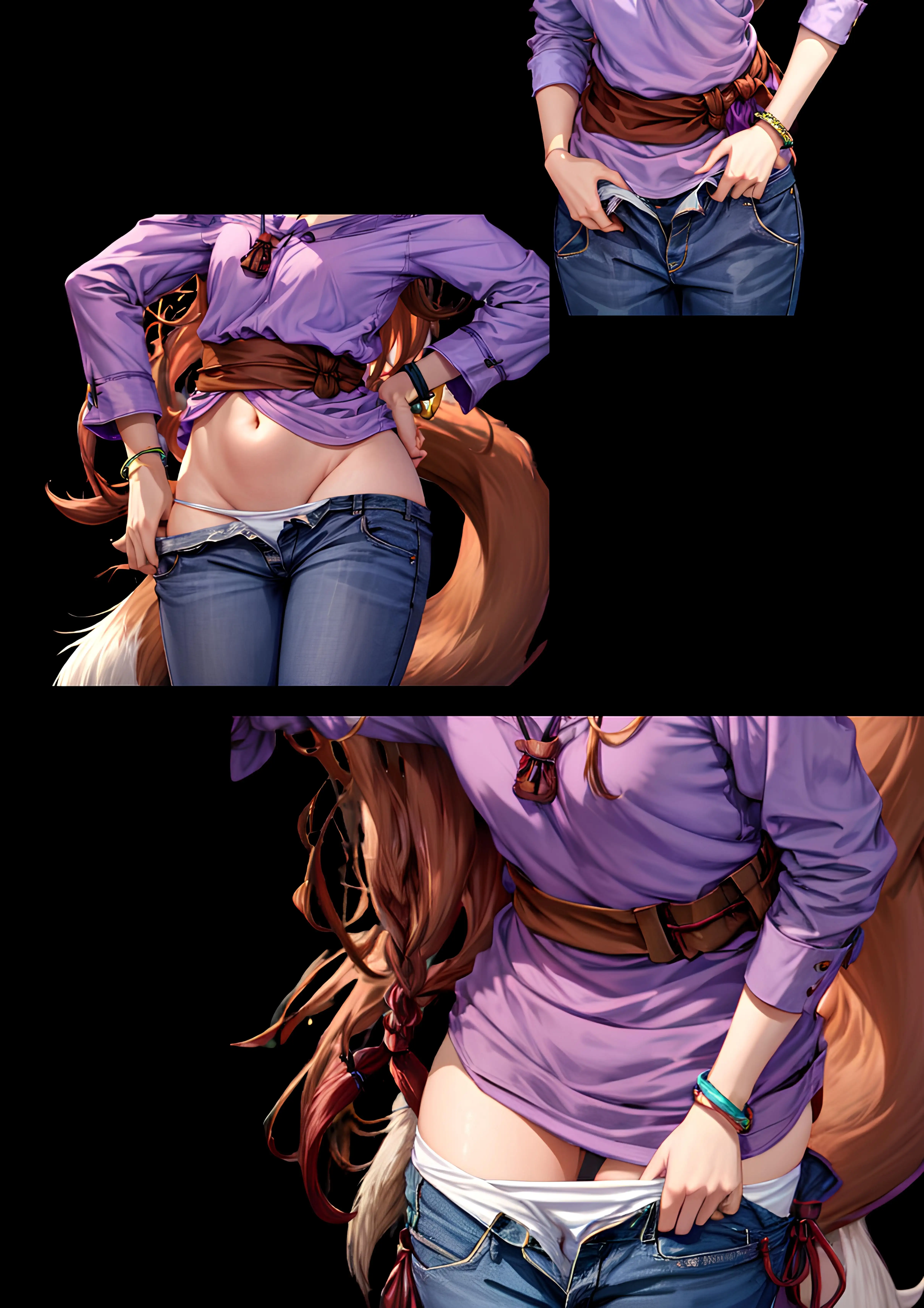 いいのか？ 神de狼noババアni はじめてを奪われて うん…よし！ 8ページ