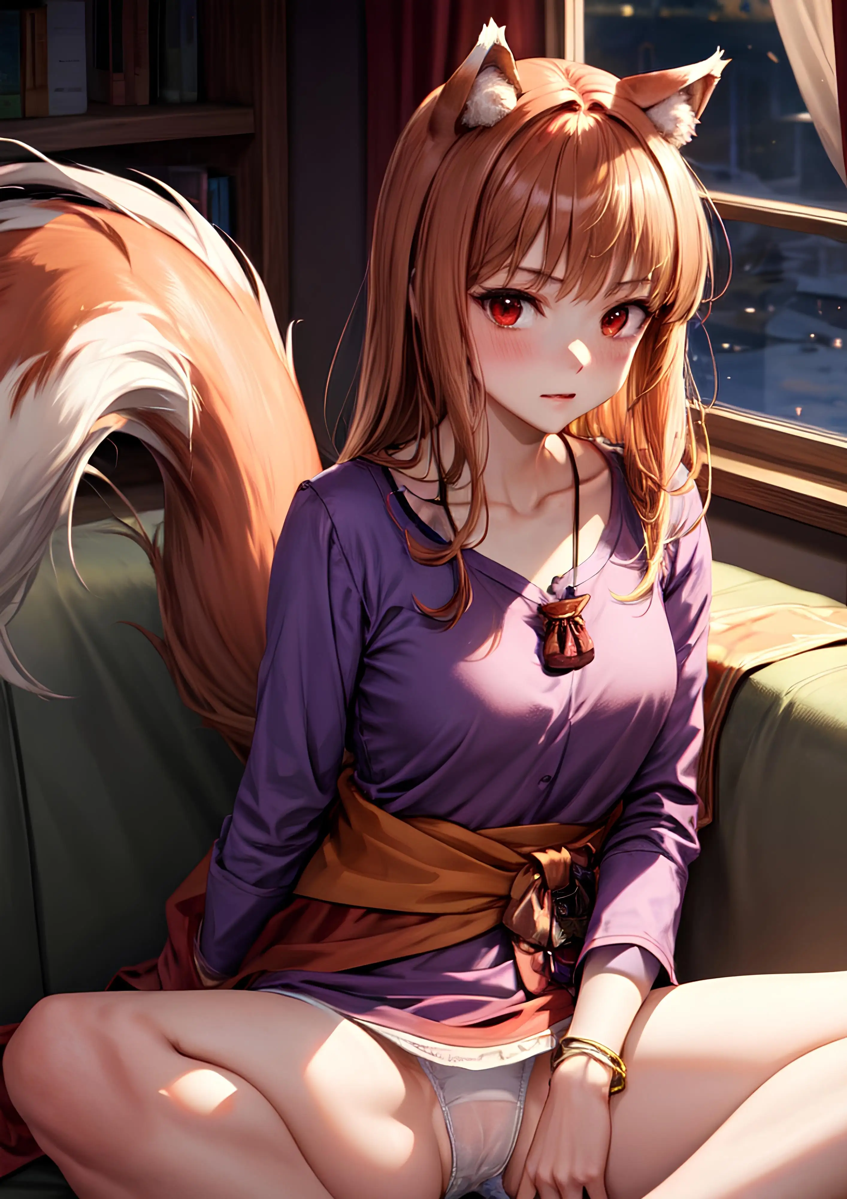 いいのか？ 神de狼noババアni はじめてを奪われて うん…よし！ 9ページ