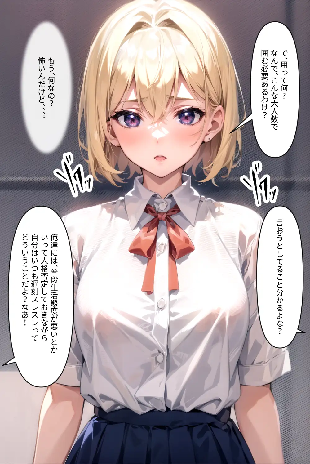 とある学園の生徒会長 〜ヤンキーにド変態調教されてドМ露出狂と化す〜 5ページ