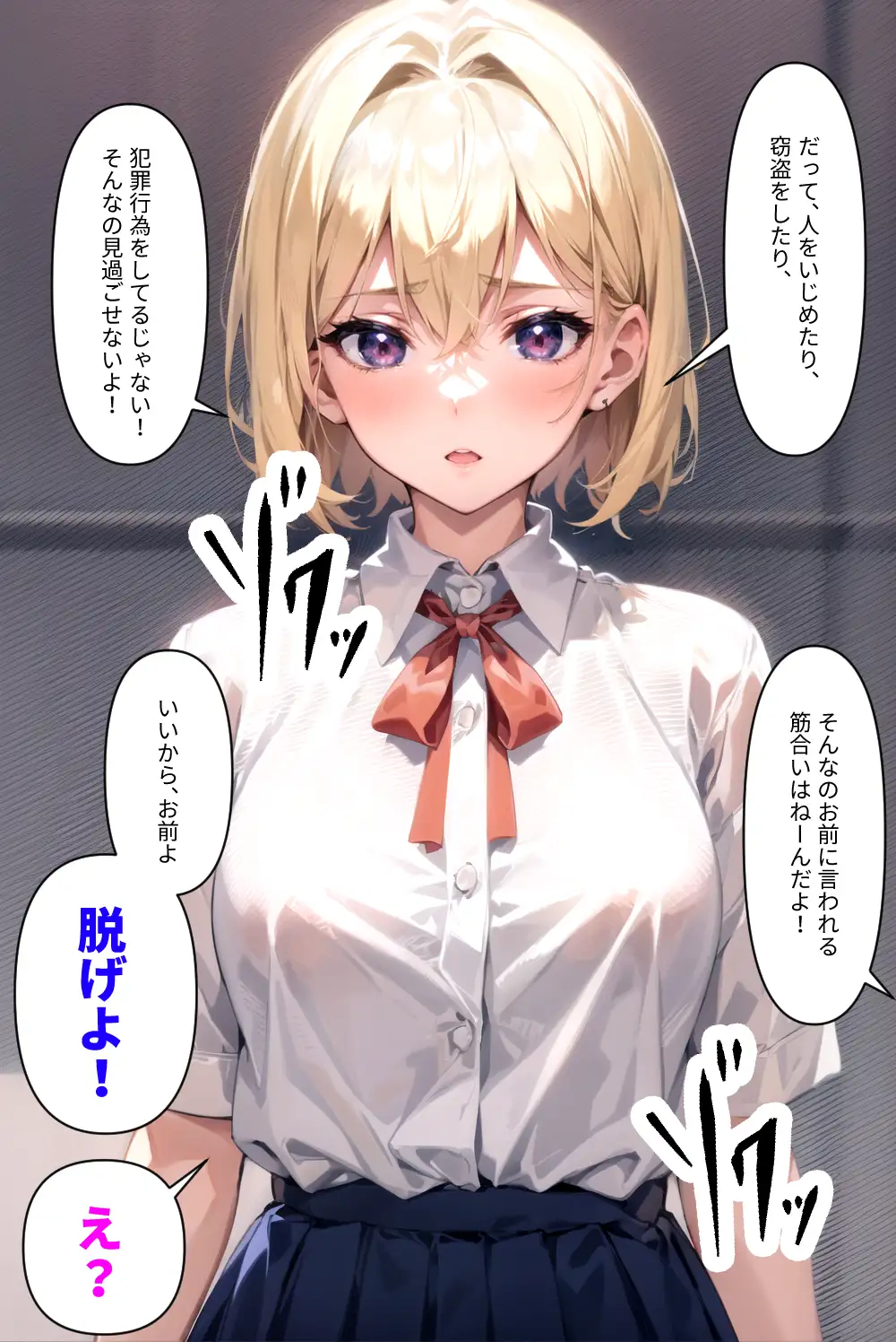 とある学園の生徒会長 〜ヤンキーにド変態調教されてドМ露出狂と化す〜 6ページ