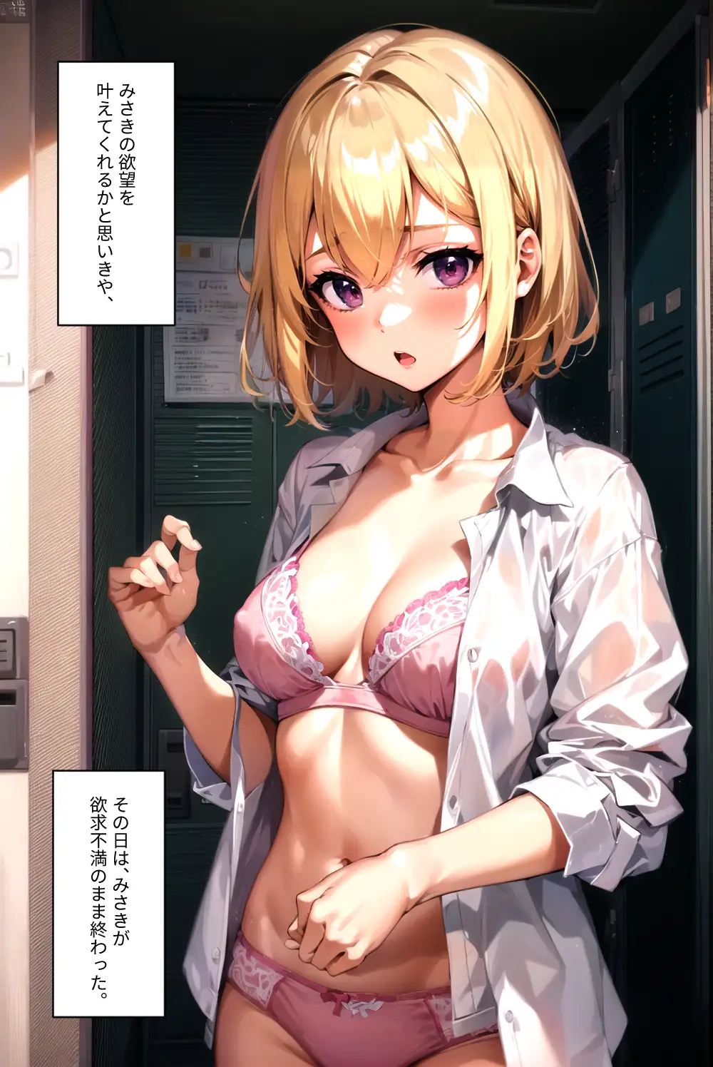 とある学園の生徒会長 〜ヤンキーにド変態調教されてドМ露出狂と化す〜 23ページ