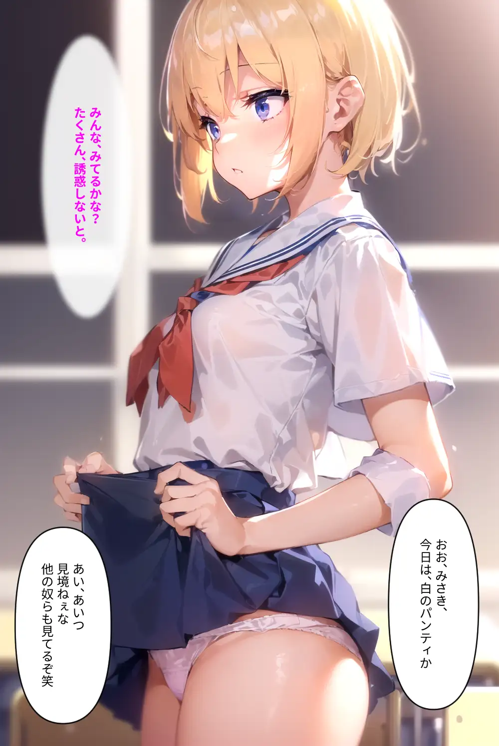 とある学園の生徒会長 〜ヤンキーにド変態調教されてドМ露出狂と化す〜 51ページ