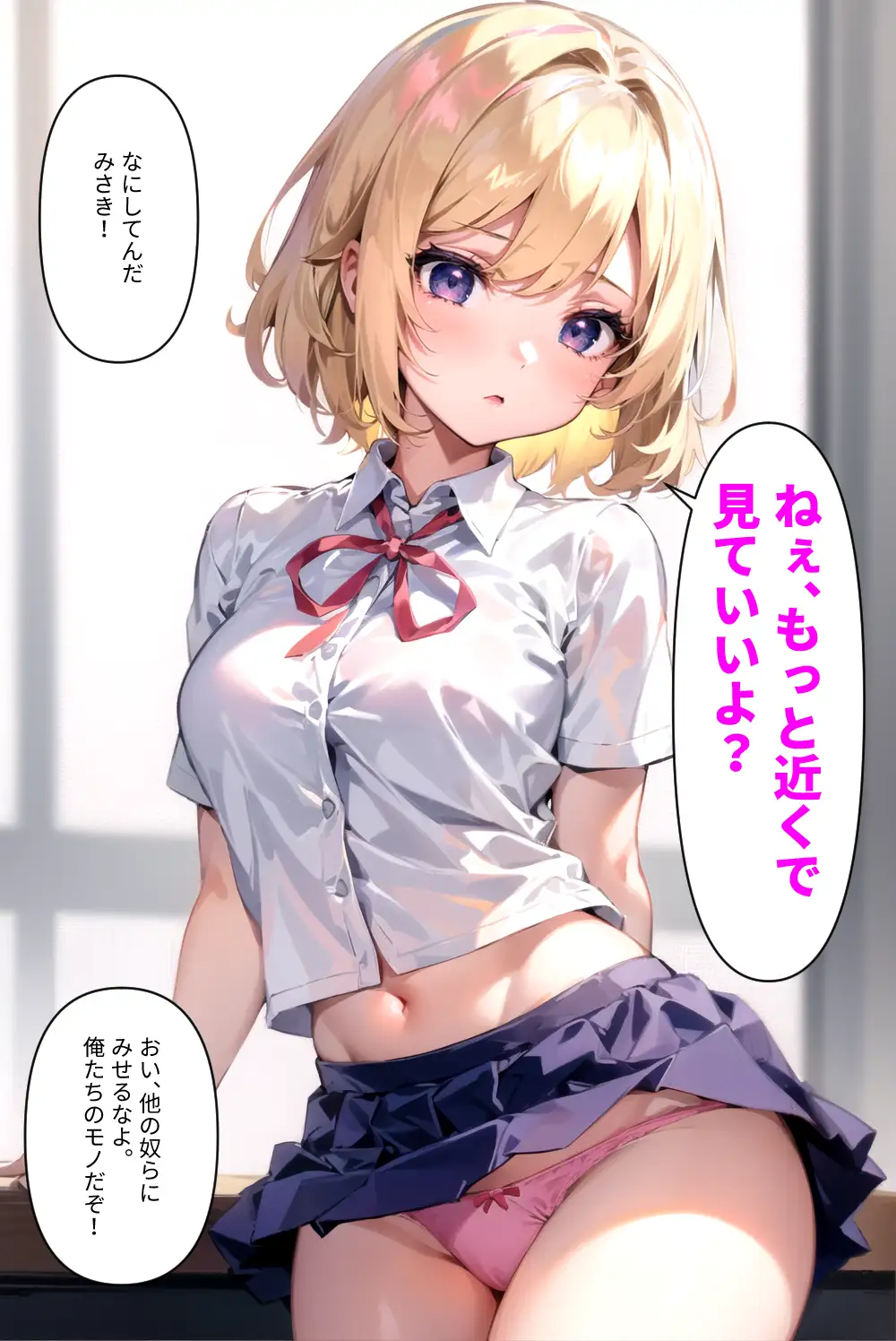 とある学園の生徒会長 〜ヤンキーにド変態調教されてドМ露出狂と化す〜 52ページ