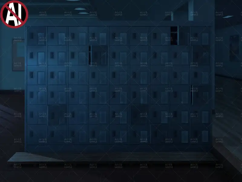 みにくる背景CG素材集『学園編』part11（Boost下駄箱） 11ページ