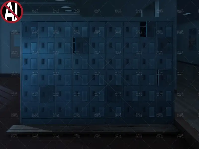 みにくる背景CG素材集『学園編』part11（Boost下駄箱） 17ページ