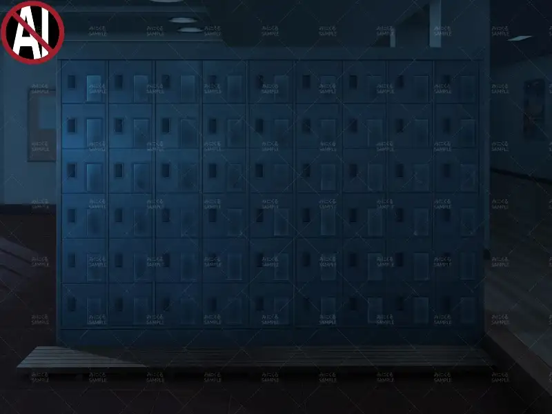 みにくる背景CG素材集『学園編』part11（Boost下駄箱） 20ページ