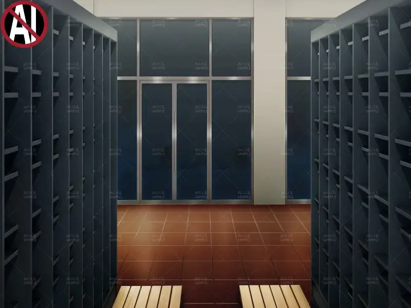 みにくる背景CG素材集『学園編』part11（Boost下駄箱） 25ページ