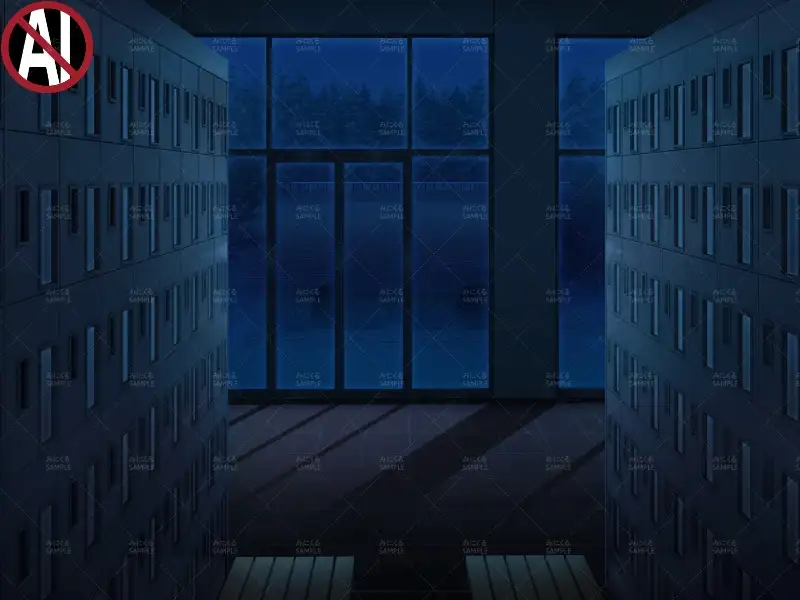 みにくる背景CG素材集『学園編』part11（Boost下駄箱） 33ページ