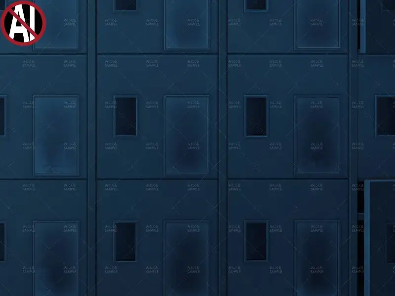 みにくる背景CG素材集『学園編』part11（Boost下駄箱） 47ページ