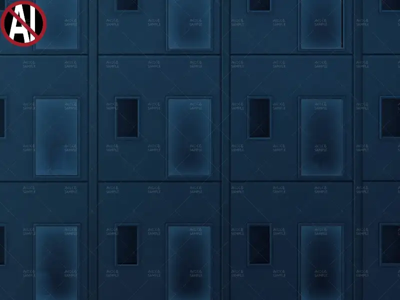 みにくる背景CG素材集『学園編』part11（Boost下駄箱） 48ページ