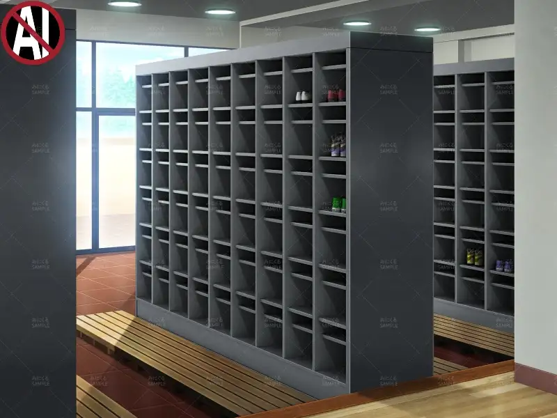 みにくる背景CG素材集『学園編』part11（Boost下駄箱） 56ページ