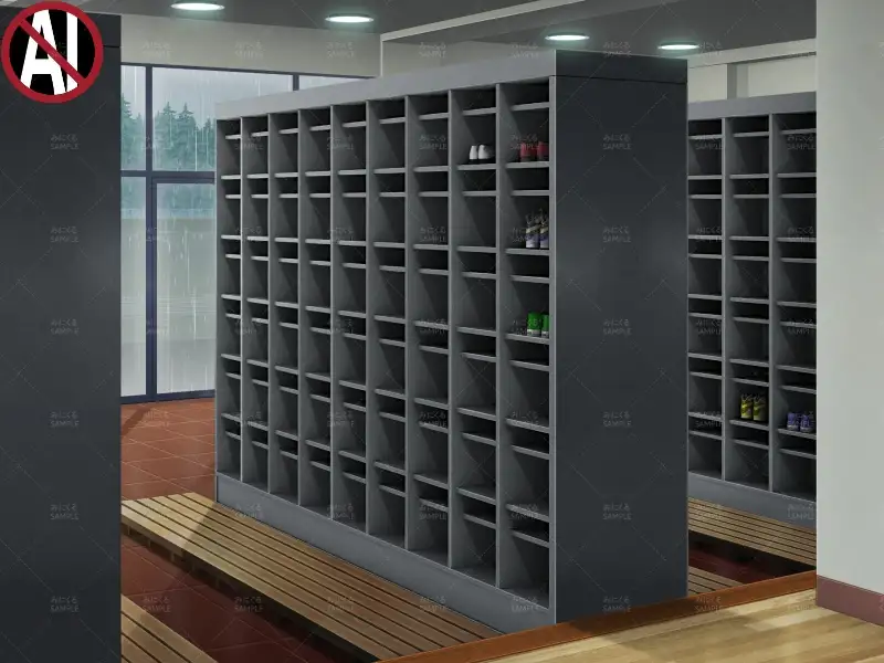 みにくる背景CG素材集『学園編』part11（Boost下駄箱） 60ページ