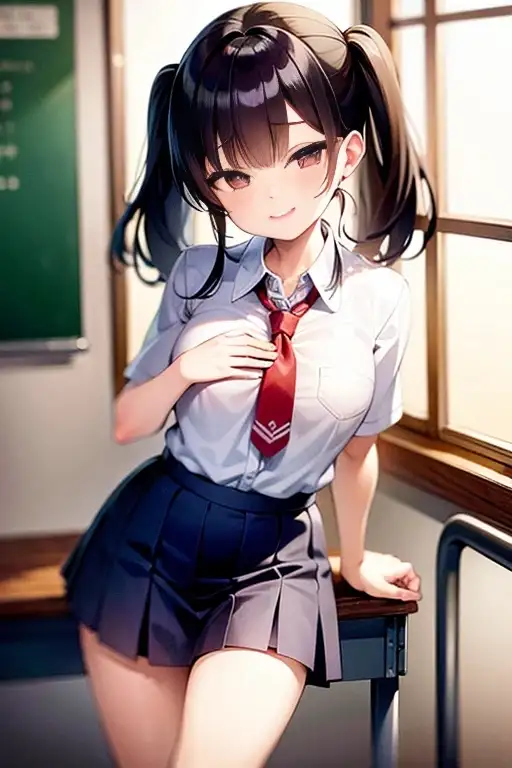 今日のパンツ見せてください。メス◯キ編 1ページ