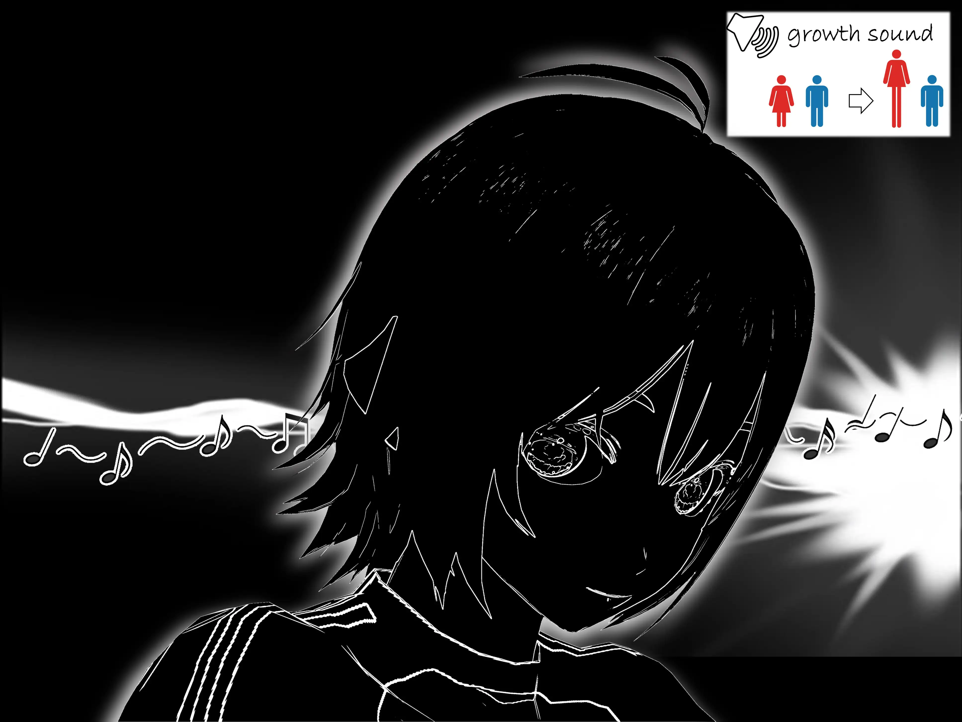 Outgrowing only girls， Overtake boys， Growth sound dumbbells Arc 10ページ