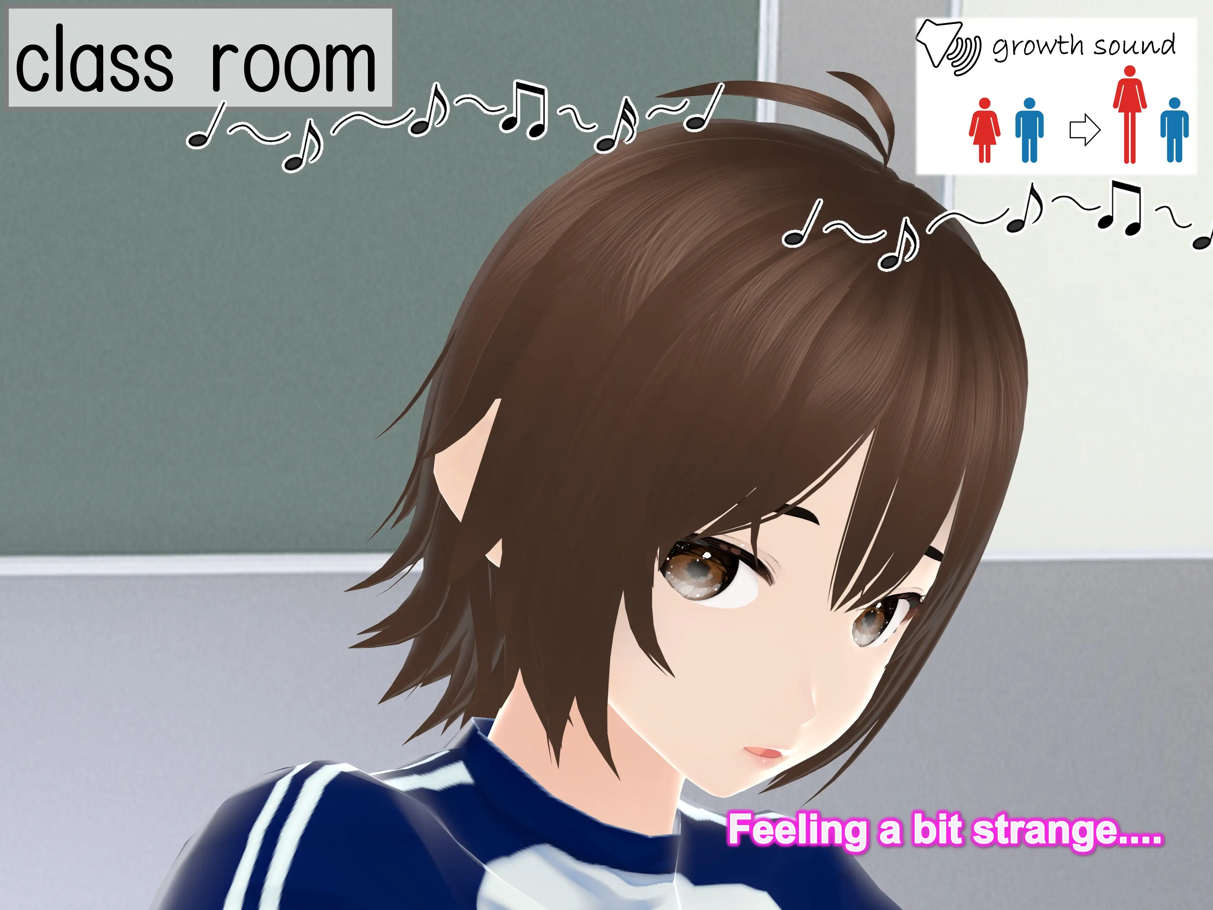 Outgrowing only girls， Overtake boys， Growth sound dumbbells Arc 11ページ