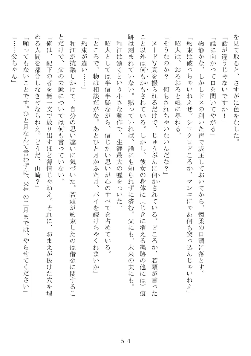 昭和集団羞辱史:物売編（夜） 55ページ