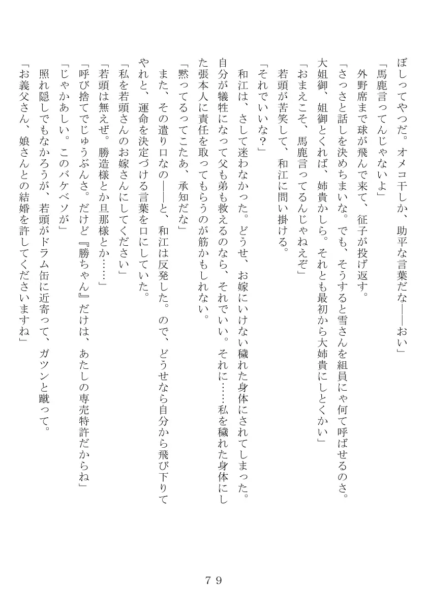 昭和集団羞辱史:物売編（夜） 80ページ