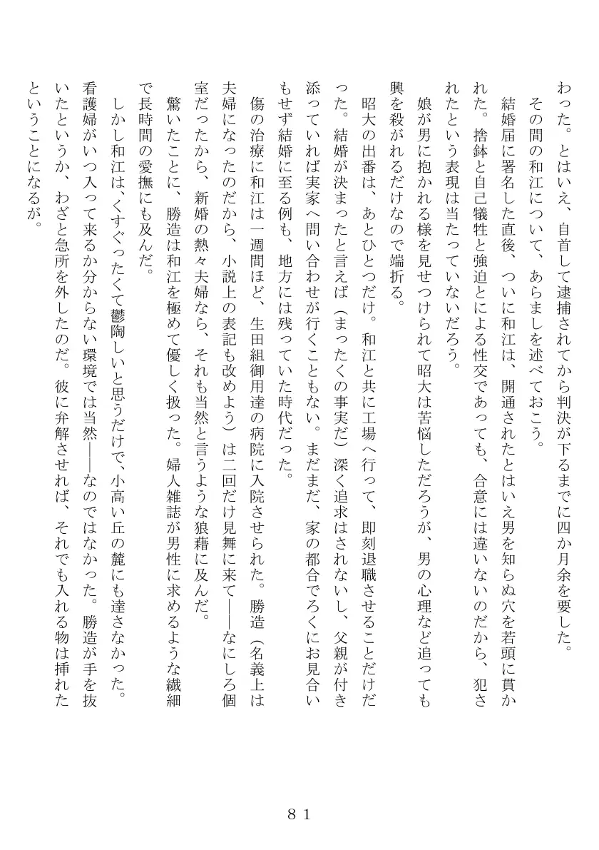 昭和集団羞辱史:物売編（夜） 82ページ