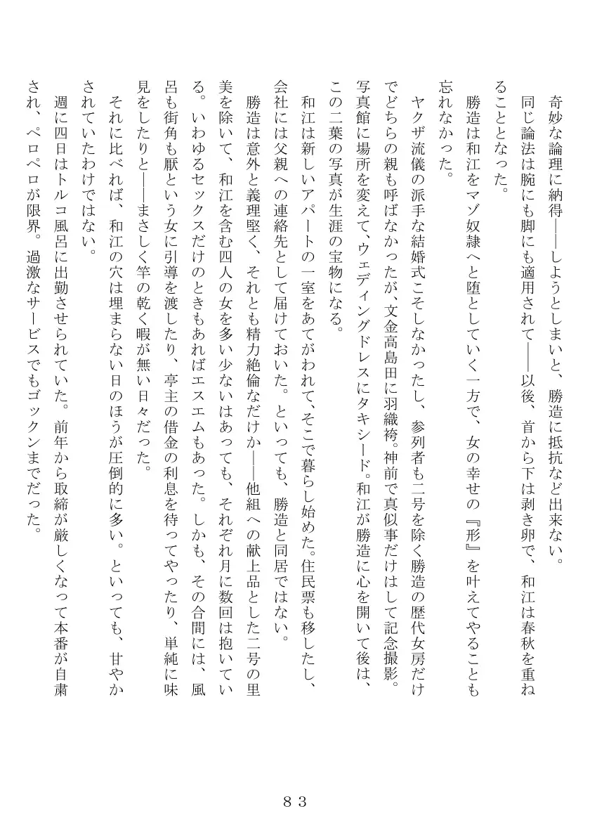 昭和集団羞辱史:物売編（夜） 84ページ