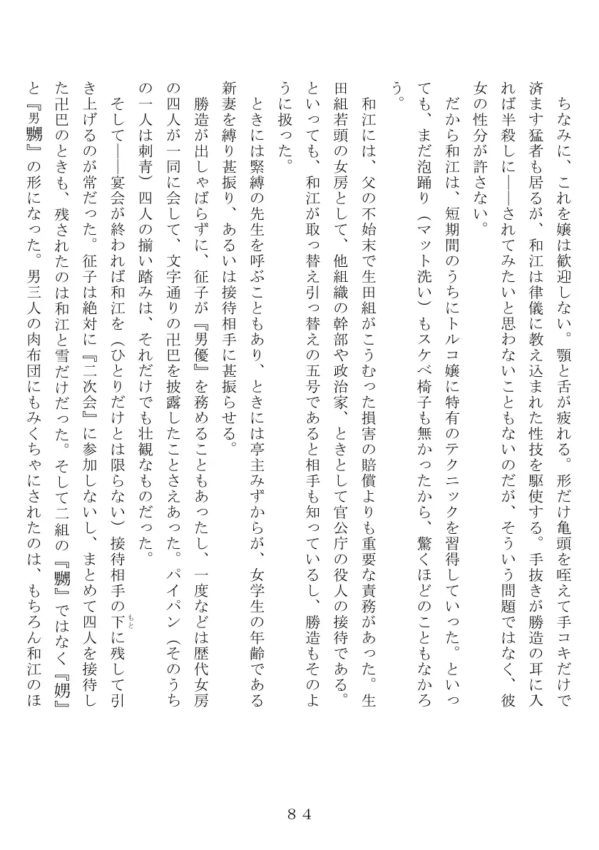 昭和集団羞辱史:物売編（夜） 85ページ