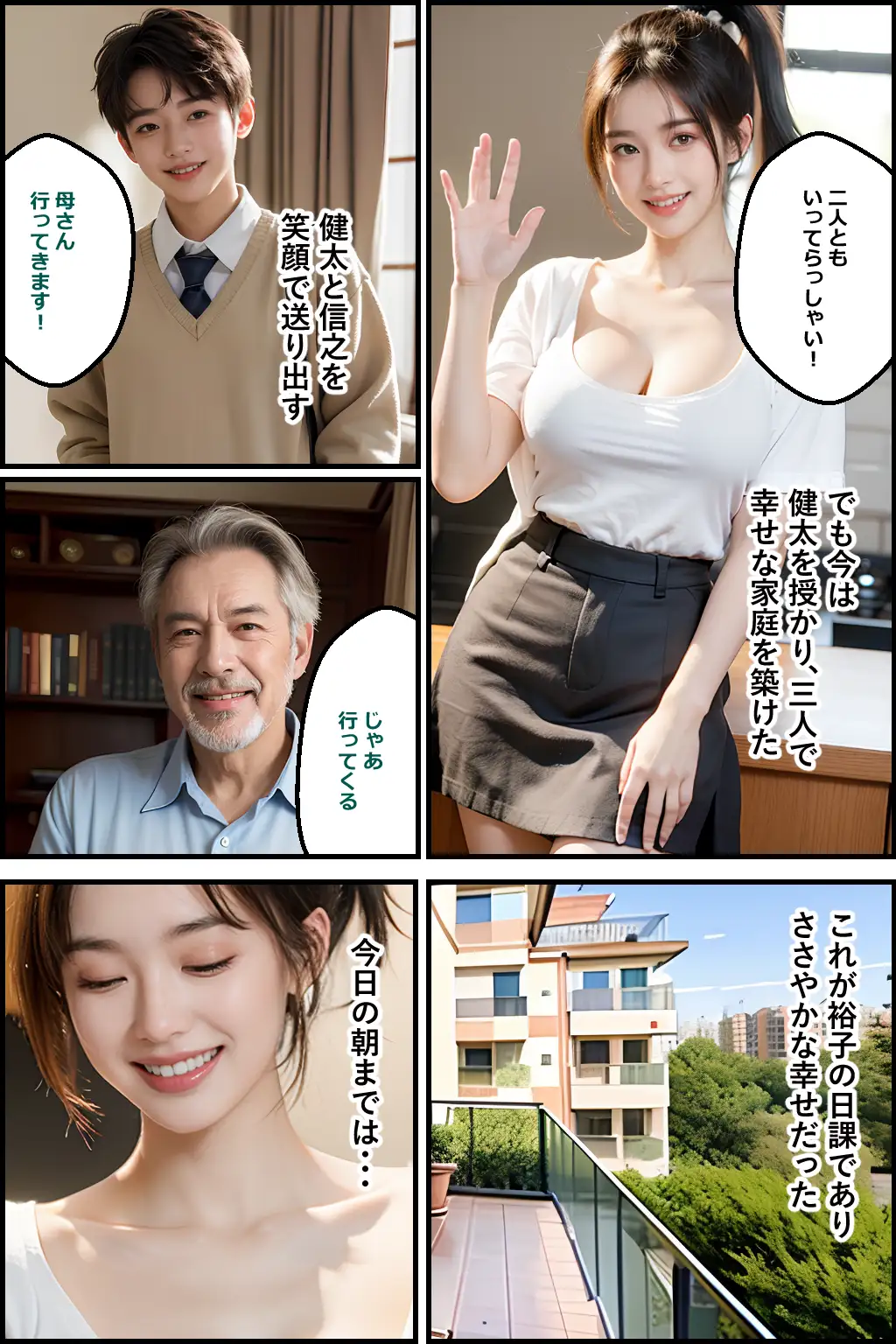 人妻専従契約3 息子の担任に牝●隷にされた恥ずかしい人妻 8ページ