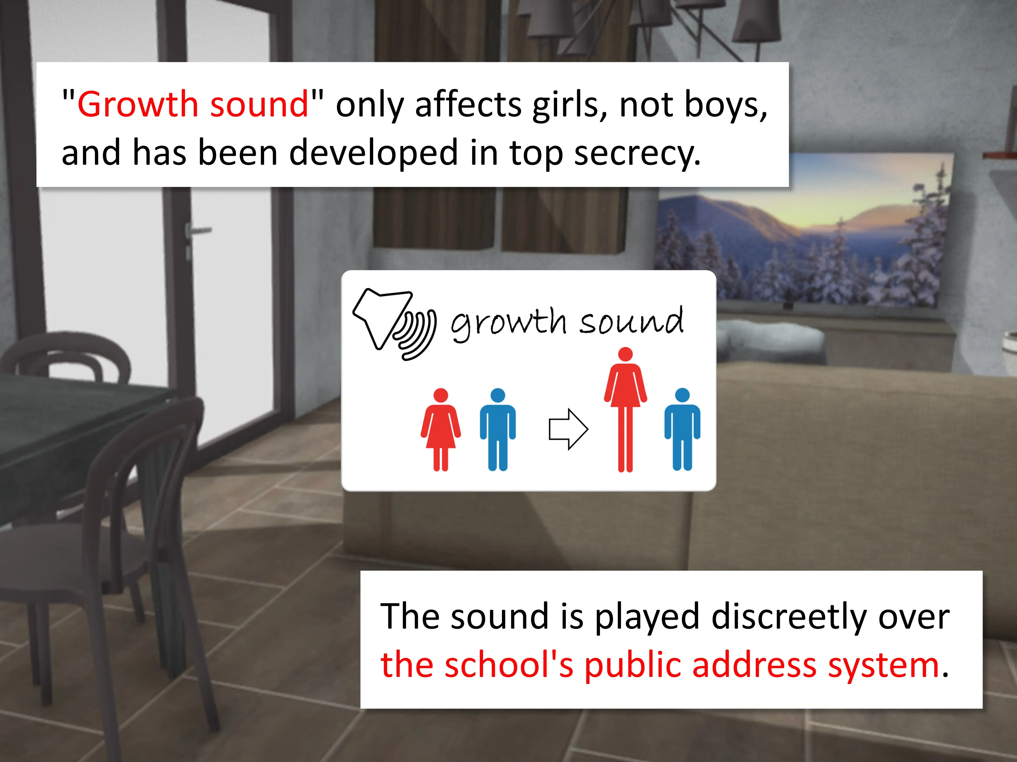 Outgrowing only girls， Overtake boys， Growth sound. Sisters’ Ascent Arc 2ページ