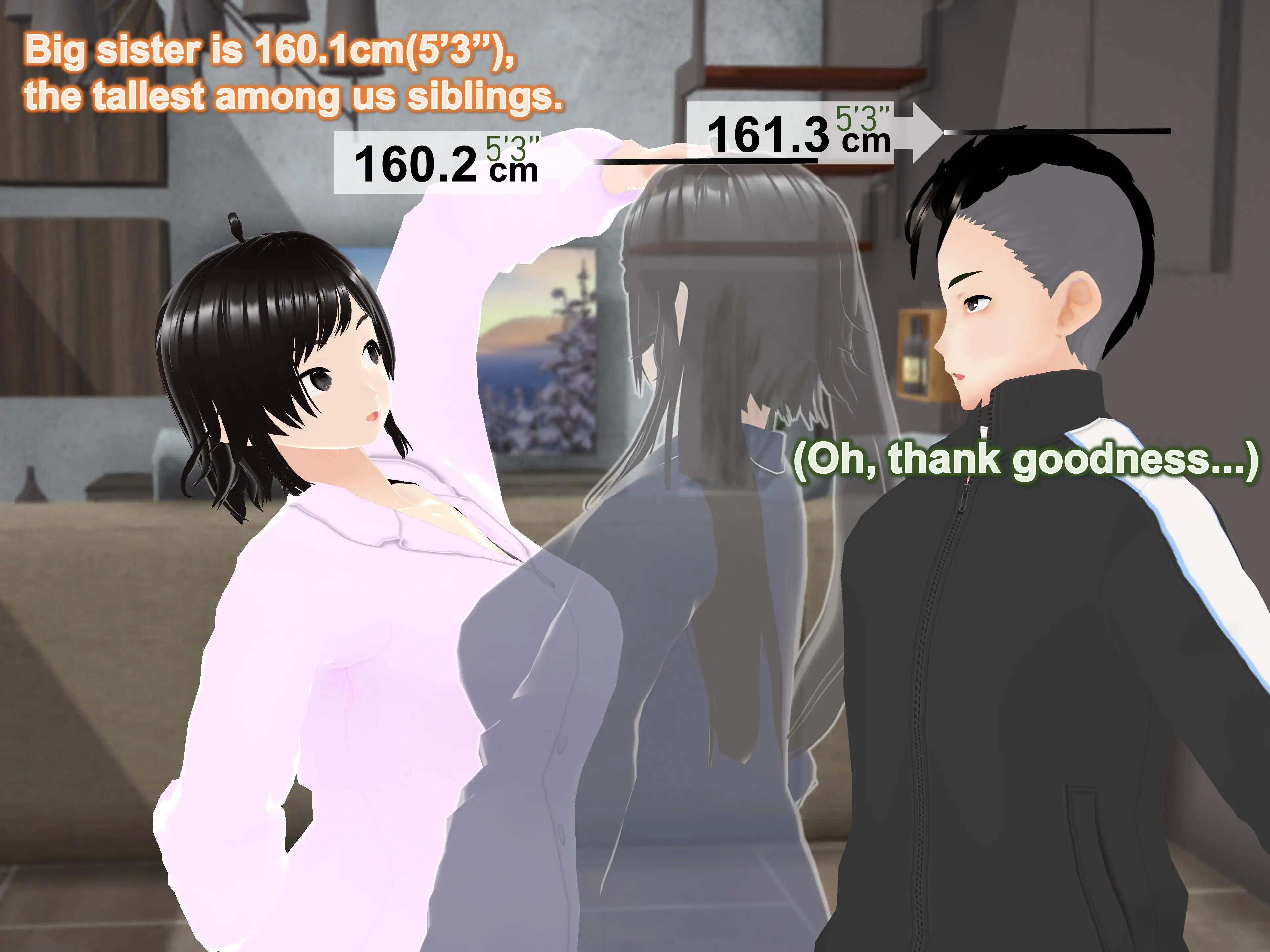 Outgrowing only girls， Overtake boys， Growth sound. Sisters’ Ascent Arc 16ページ