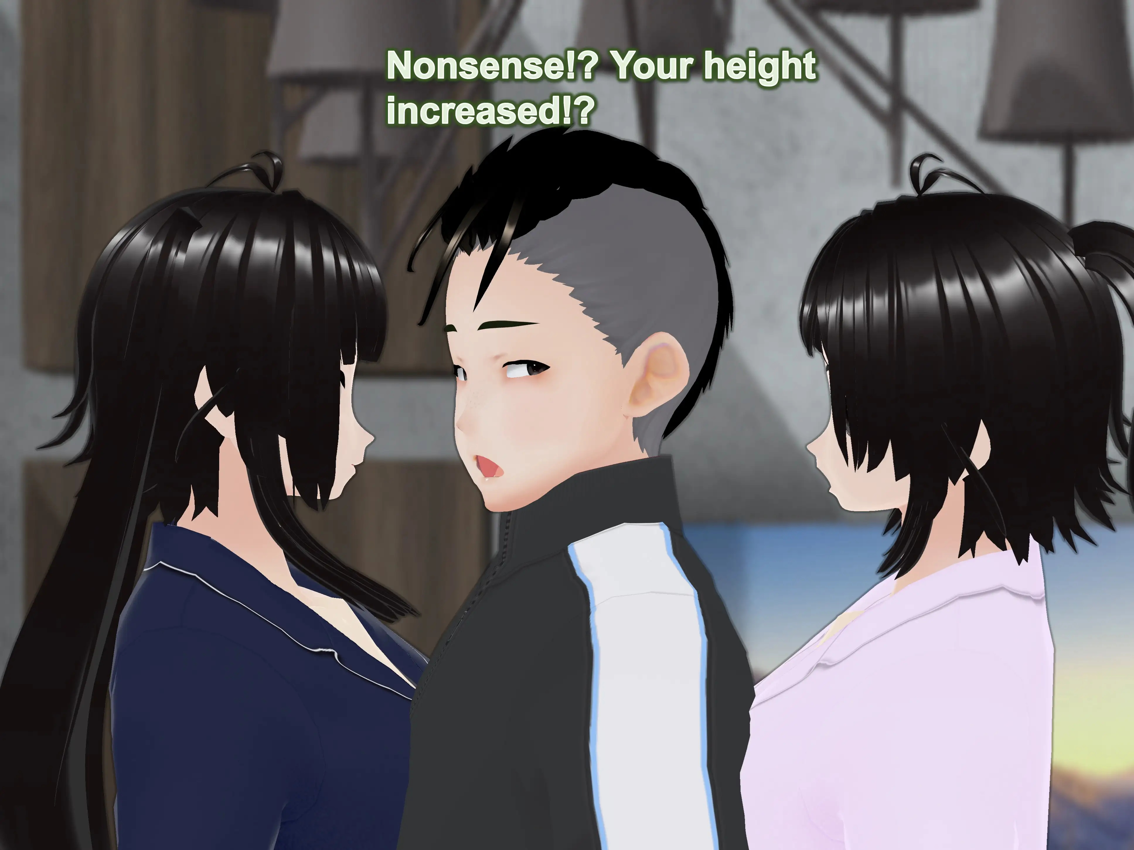 Outgrowing only girls， Overtake boys， Growth sound. Sisters’ Ascent Arc 23ページ