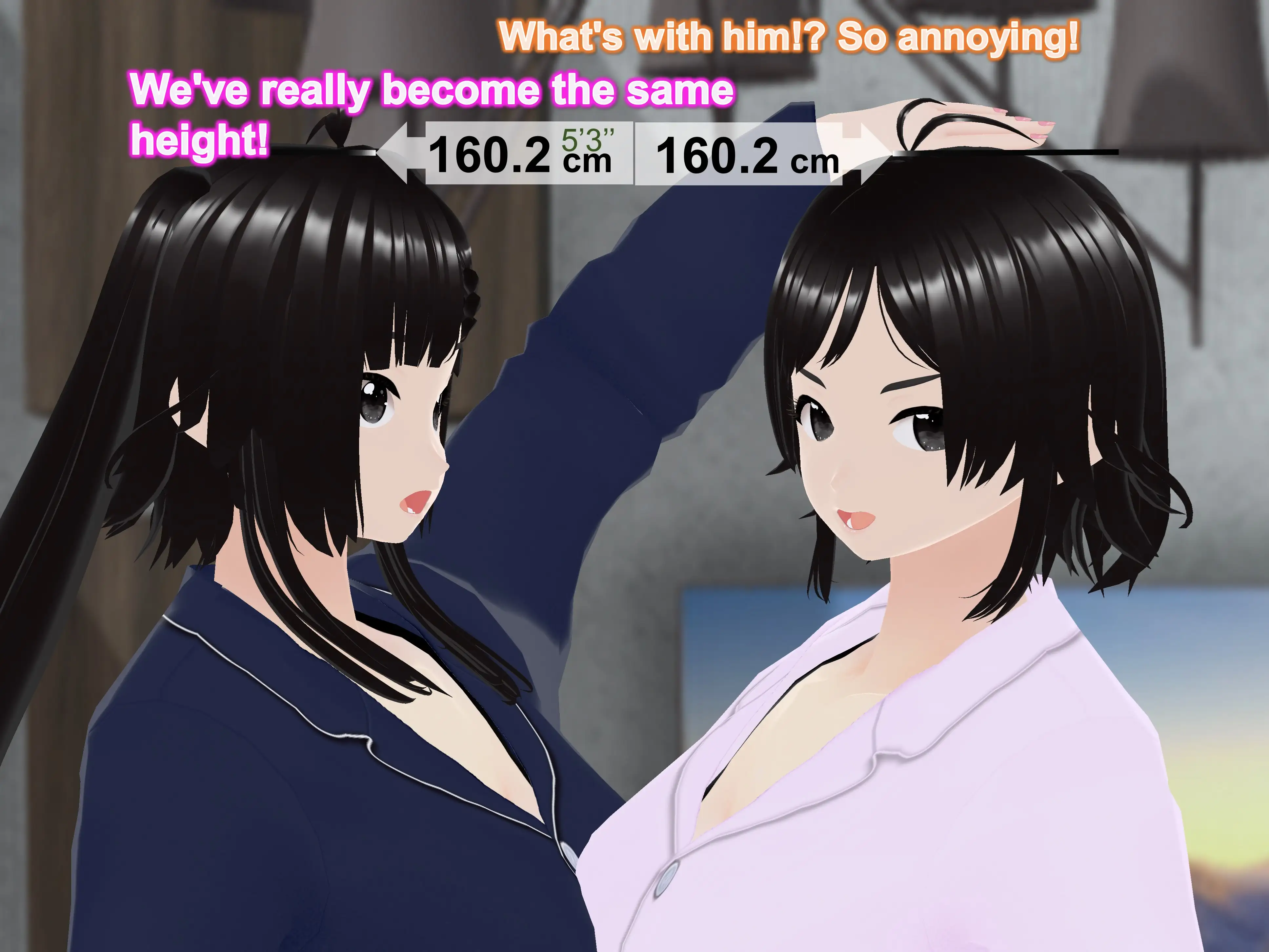 Outgrowing only girls， Overtake boys， Growth sound. Sisters’ Ascent Arc 26ページ