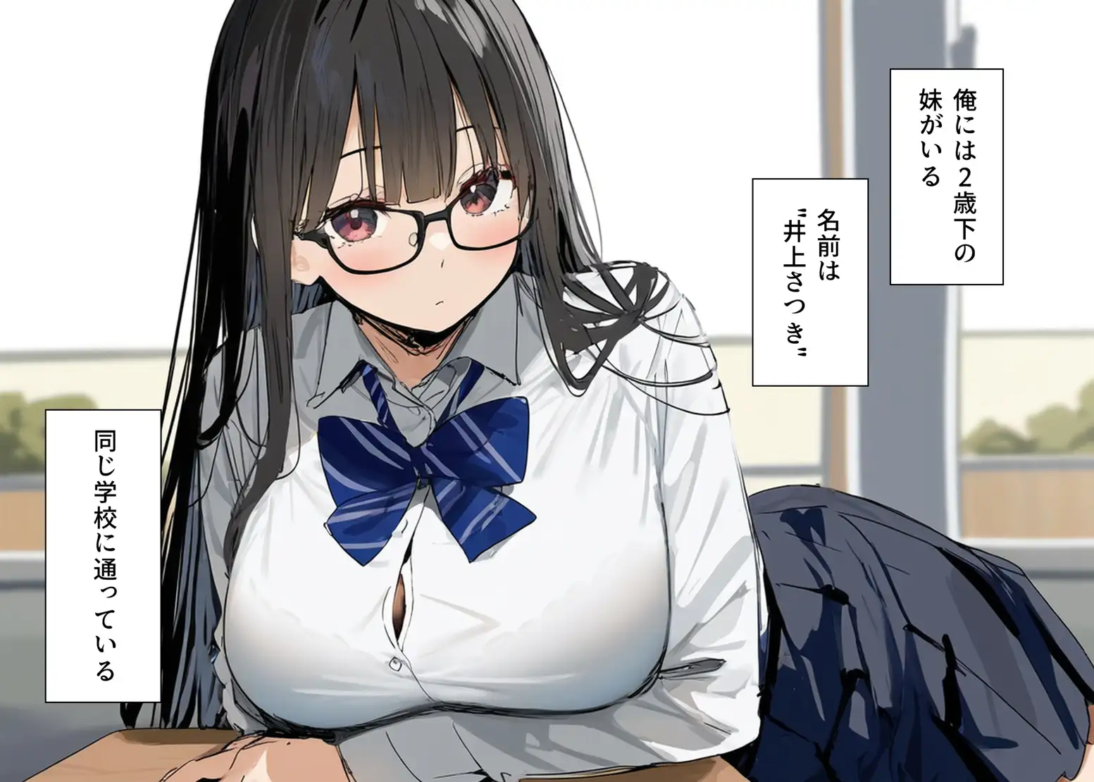 妹と血が繋がっていないことが分かったので、欲望のまま種付け中出しセックスをしまくった 1ページ