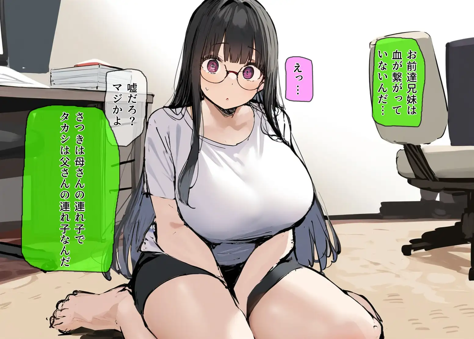 妹と血が繋がっていないことが分かったので、欲望のまま種付け中出しセックスをしまくった 8ページ