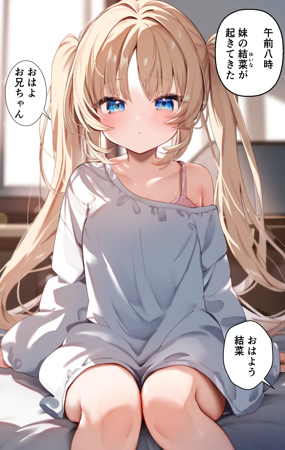 いつも無防備な妹がエロすぎる 1ページ