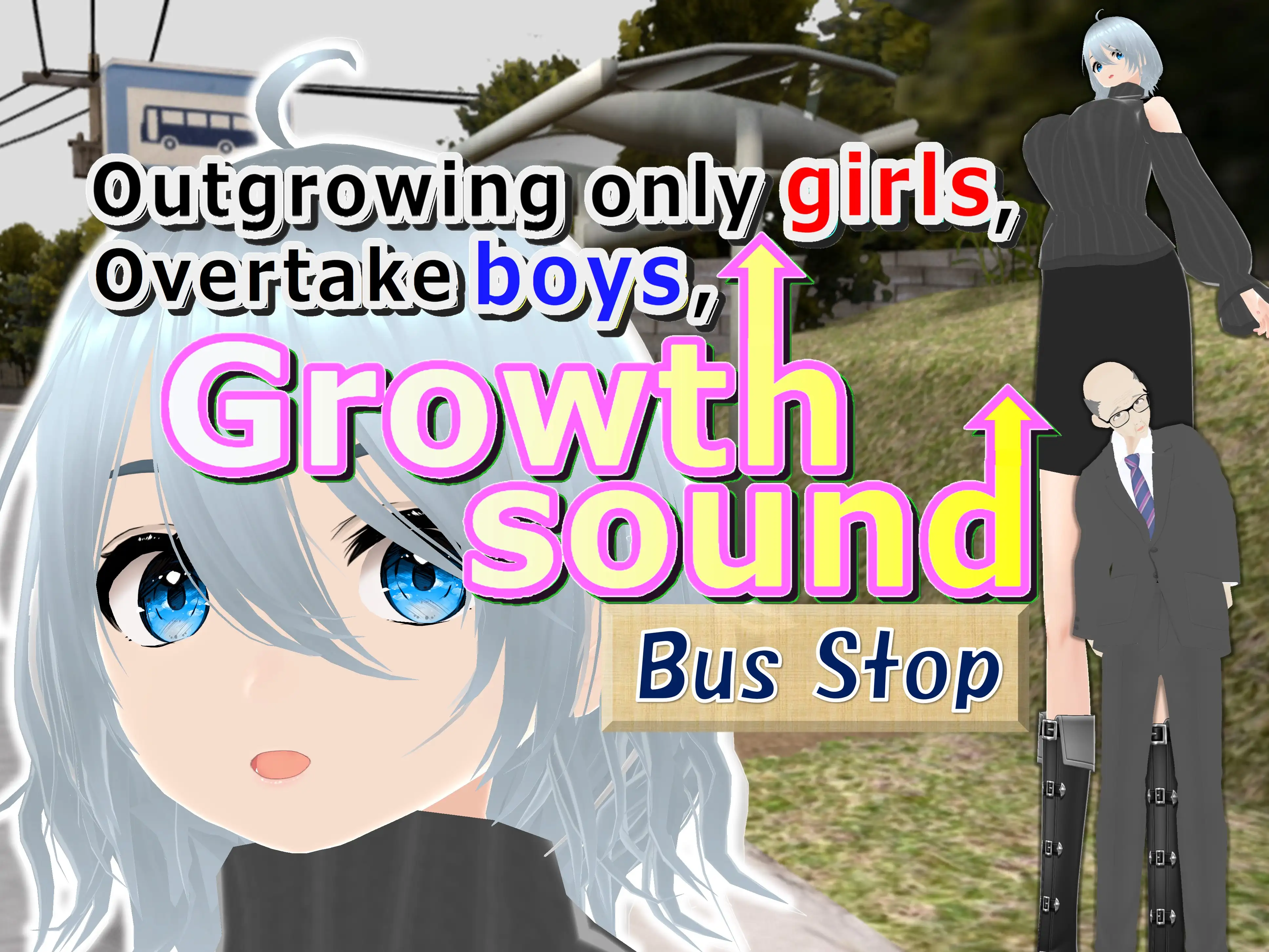 Outgrowing only girls， Overtake boys， Growth sound. Bus stop Arc 1ページ