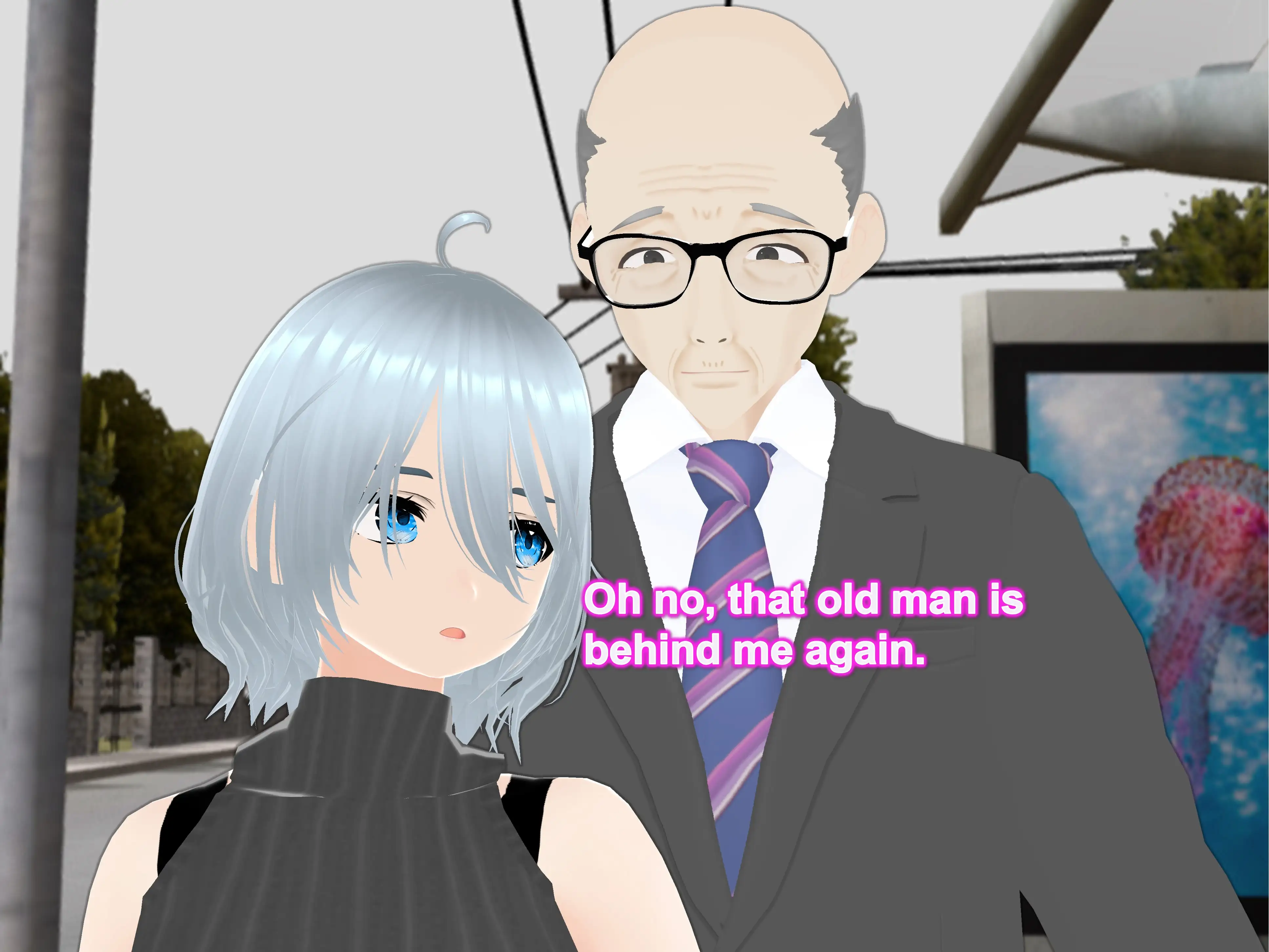 Outgrowing only girls， Overtake boys， Growth sound. Bus stop Arc 4ページ