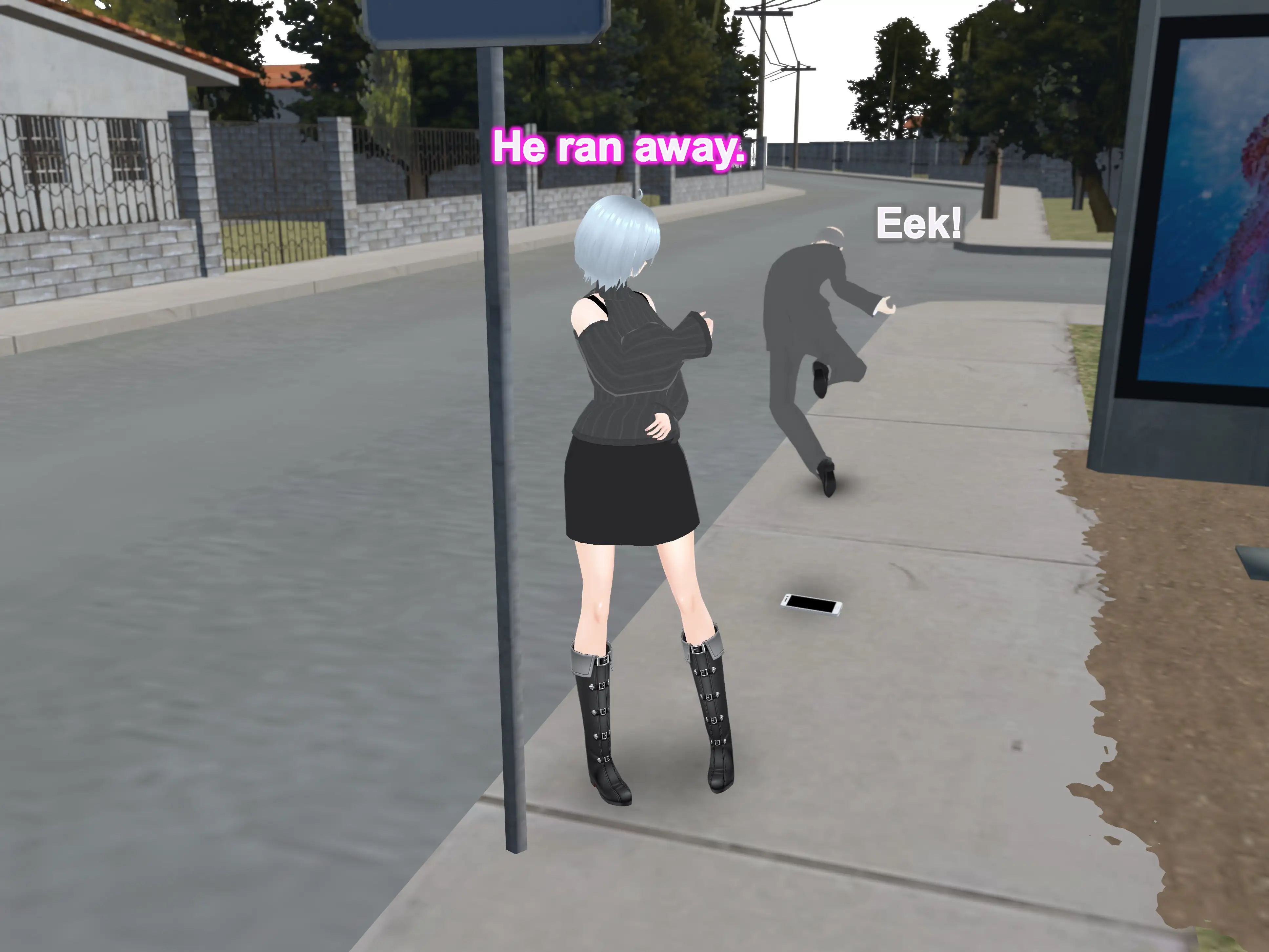 Outgrowing only girls， Overtake boys， Growth sound. Bus stop Arc 24ページ