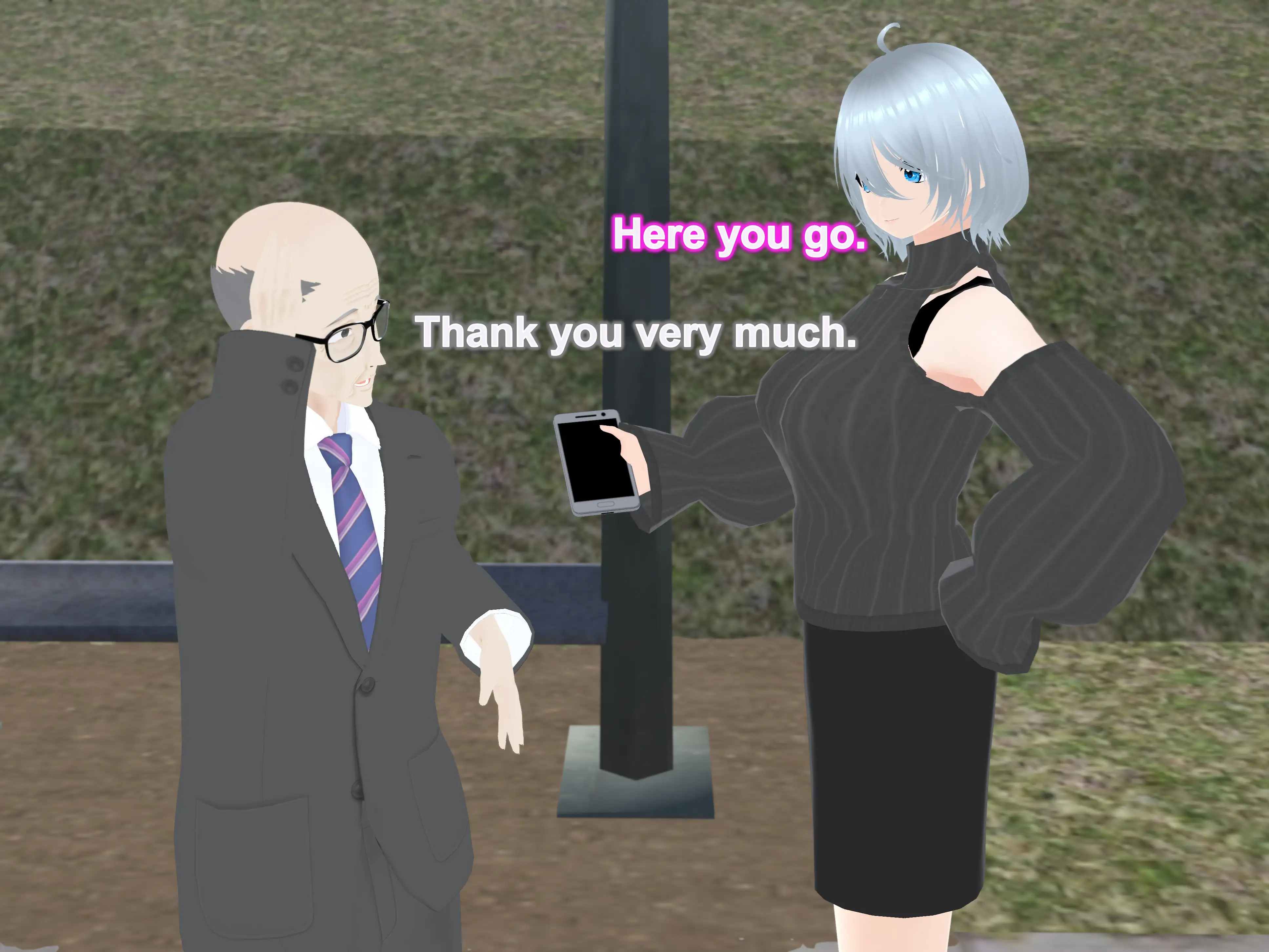 Outgrowing only girls， Overtake boys， Growth sound. Bus stop Arc 32ページ