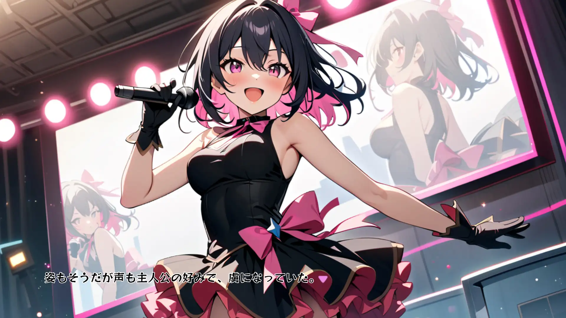【ADV風全編セリフ付き】〇風俗店アリスランド〇 担当:リゼ Chapter1 推しのアイドルに似た風俗嬢に筆おろししてもらった 5ページ
