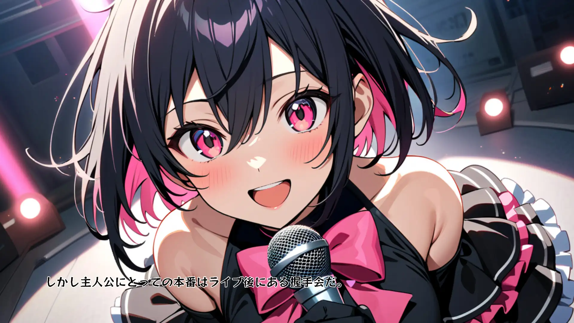 【ADV風全編セリフ付き】〇風俗店アリスランド〇 担当:リゼ Chapter1 推しのアイドルに似た風俗嬢に筆おろししてもらった 11ページ