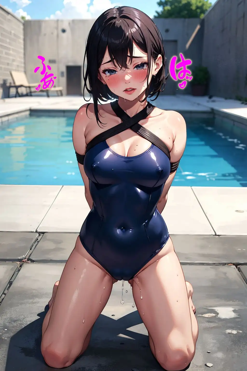 スク水女子汚染合宿【セリフ付き】 14ページ