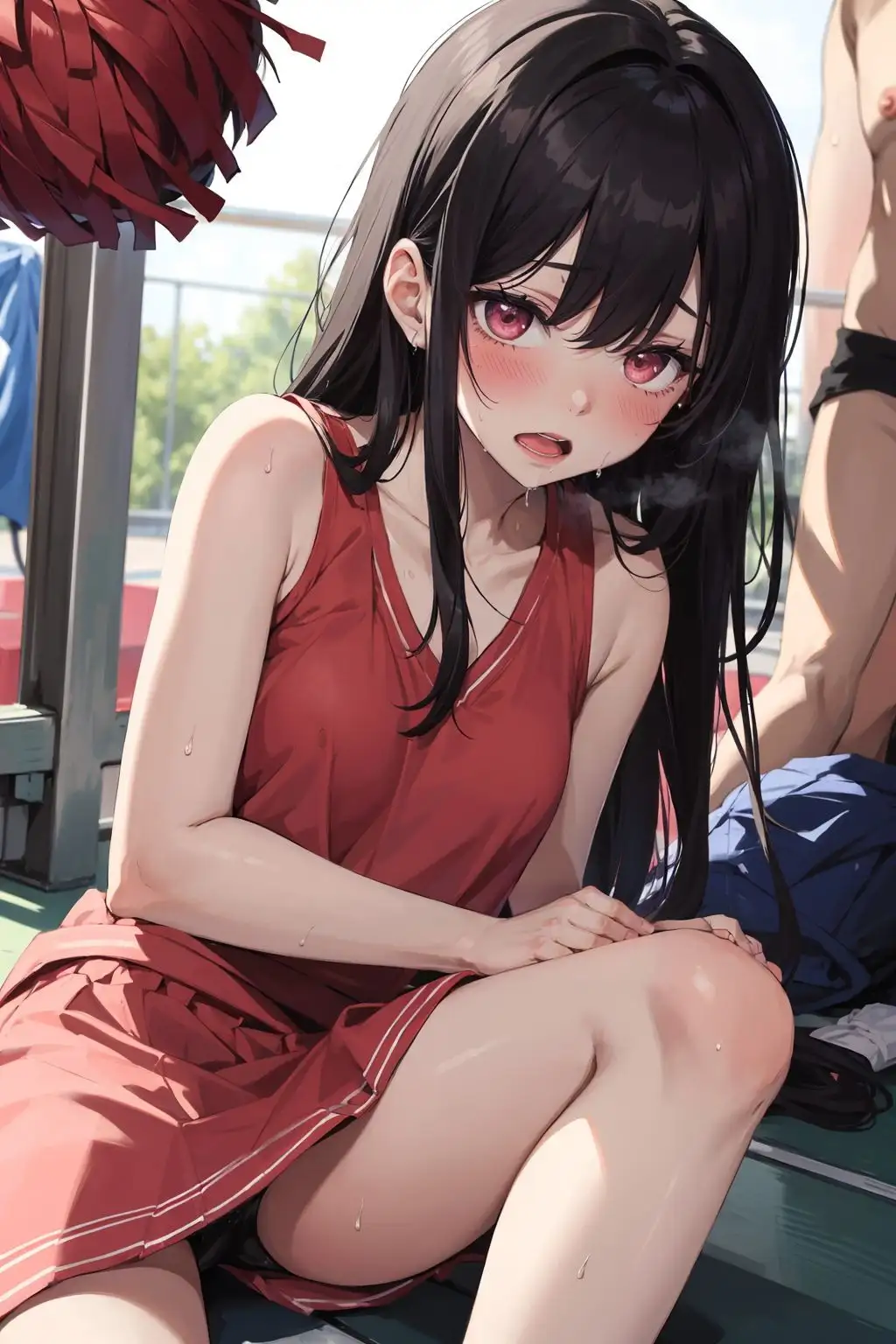 チアリーダー部汚染合宿【セリフ付き】 10ページ