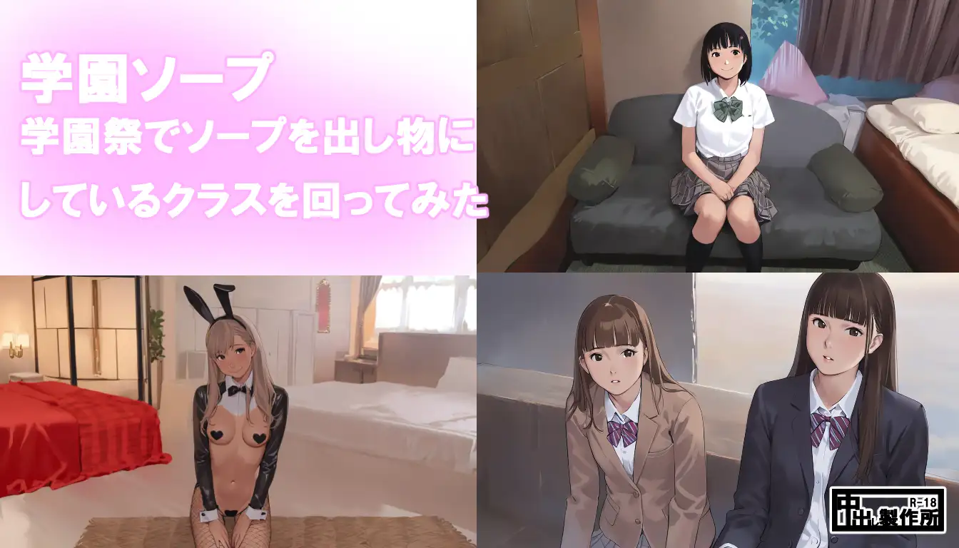 学園祭でソープを出し物にしているクラスを回ってみた 1ページ