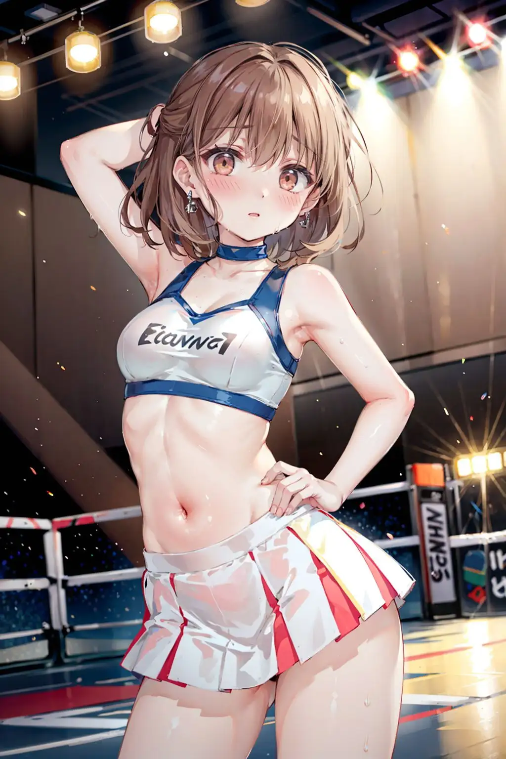 ラウンドガール喰い 〜 リングの性欲の捌け口【セリフ付き】 10ページ