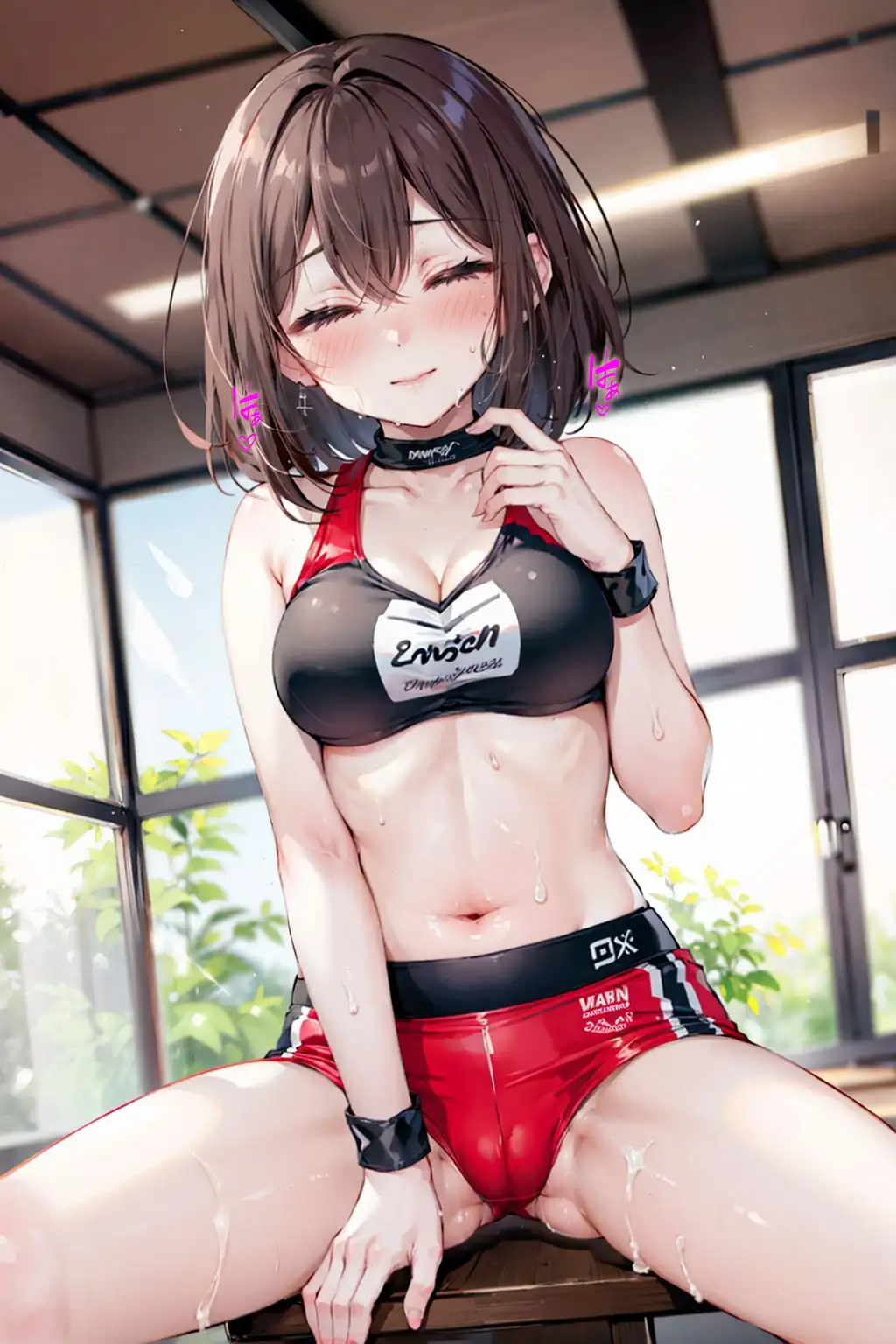 ラウンドガール喰い 〜 リングの性欲の捌け口【セリフ付き】 14ページ