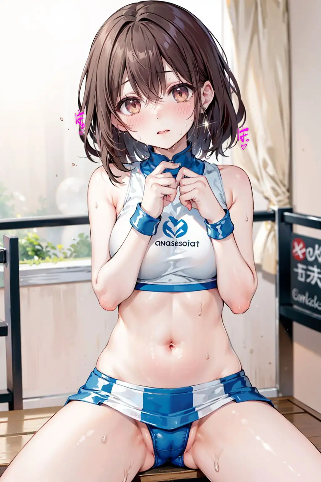 ラウンドガール喰い 〜 リングの性欲の捌け口【セリフ付き】 15ページ