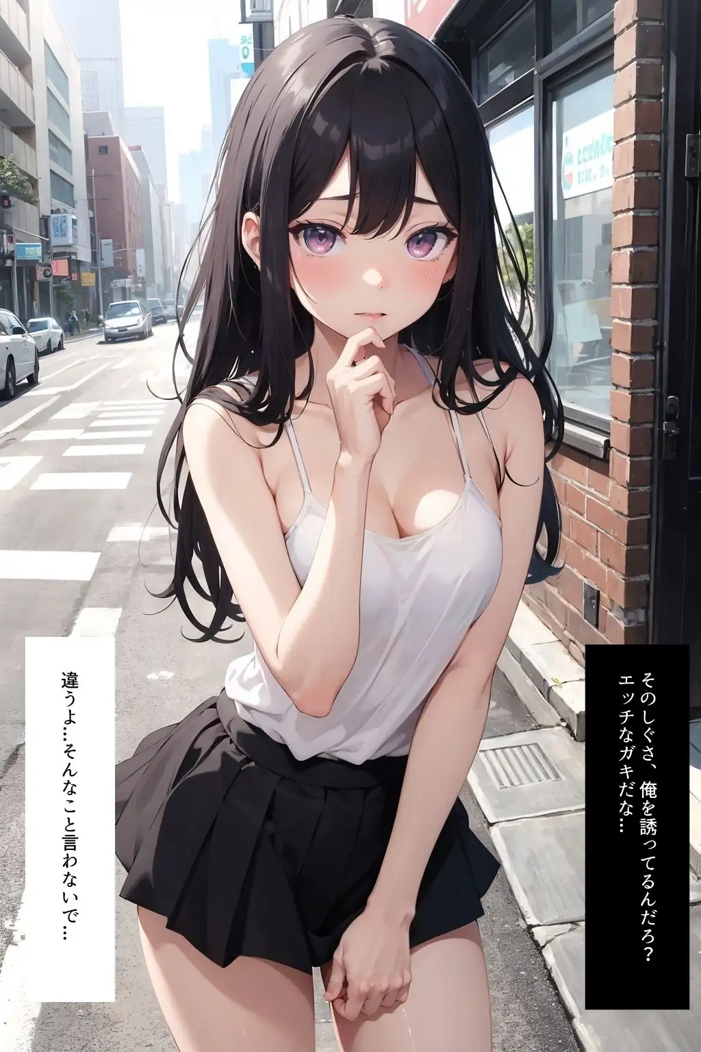 マッチングしたパパ活女子汚染【セリフ付き】 2ページ