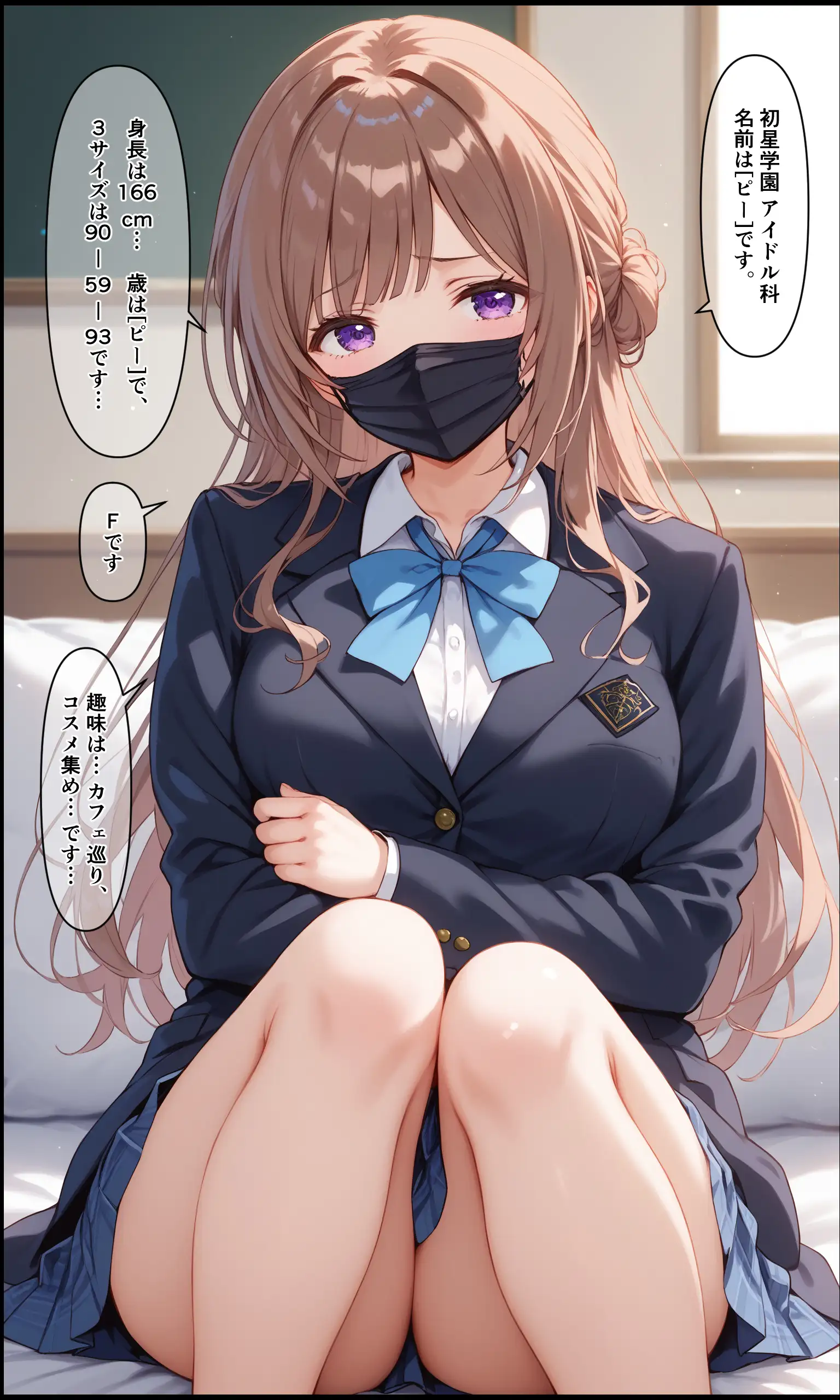 初星学園 RちゃんJK3 彼氏無し 経験人数0人 処女確定 4ページ