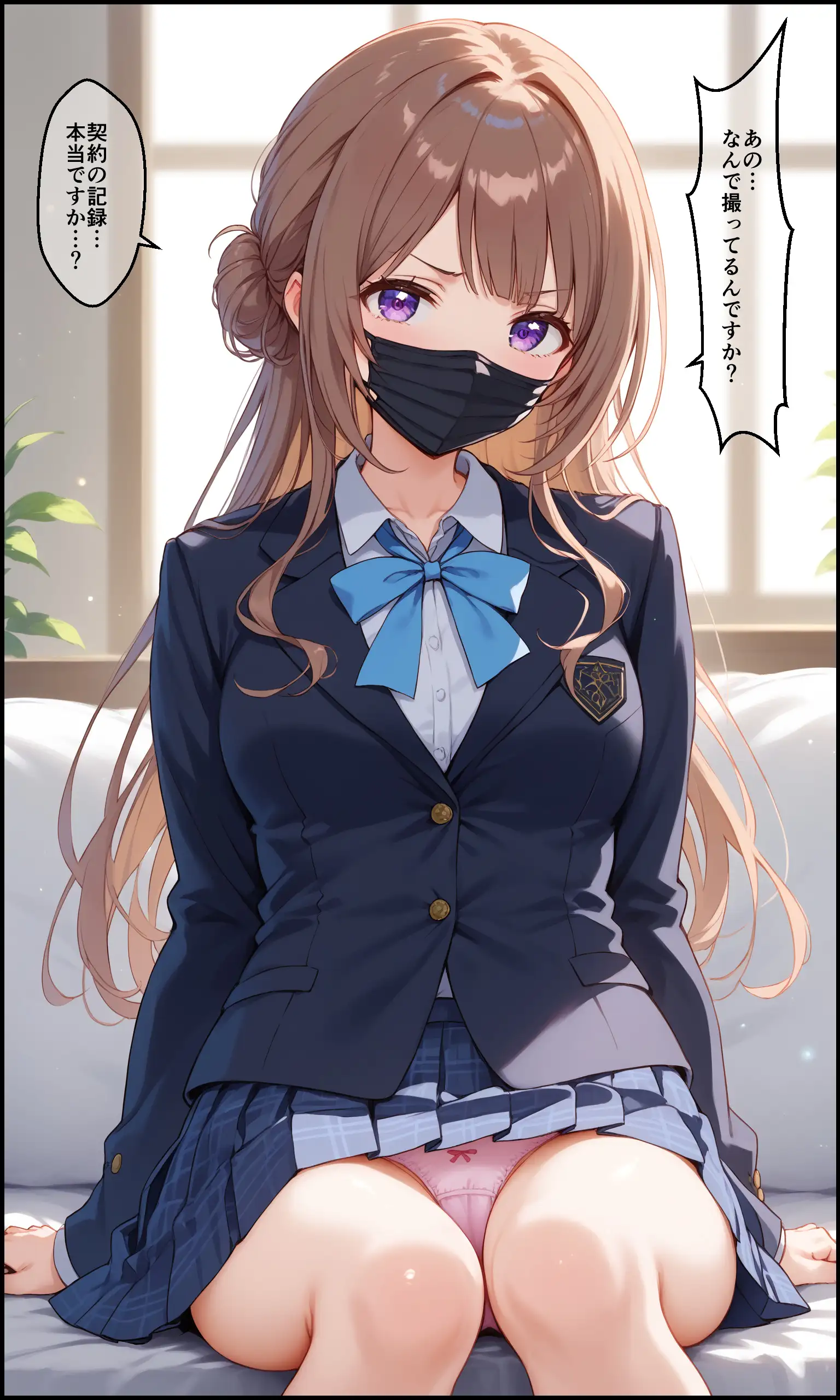 初星学園 RちゃんJK3 彼氏無し 経験人数0人 処女確定 9ページ