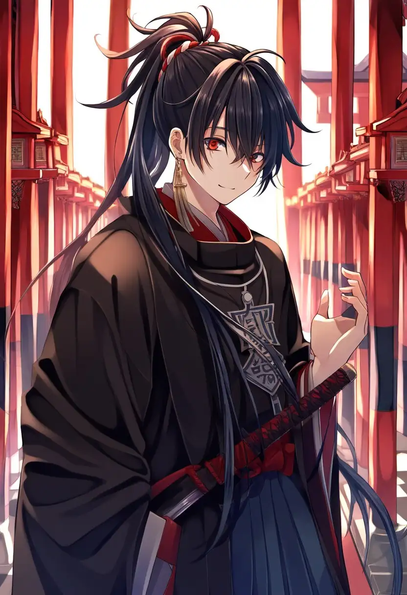 【アナル本番】陰陽師がメス堕ち敗北！触手退治でアヘ顔絶頂（500枚） 24ページ