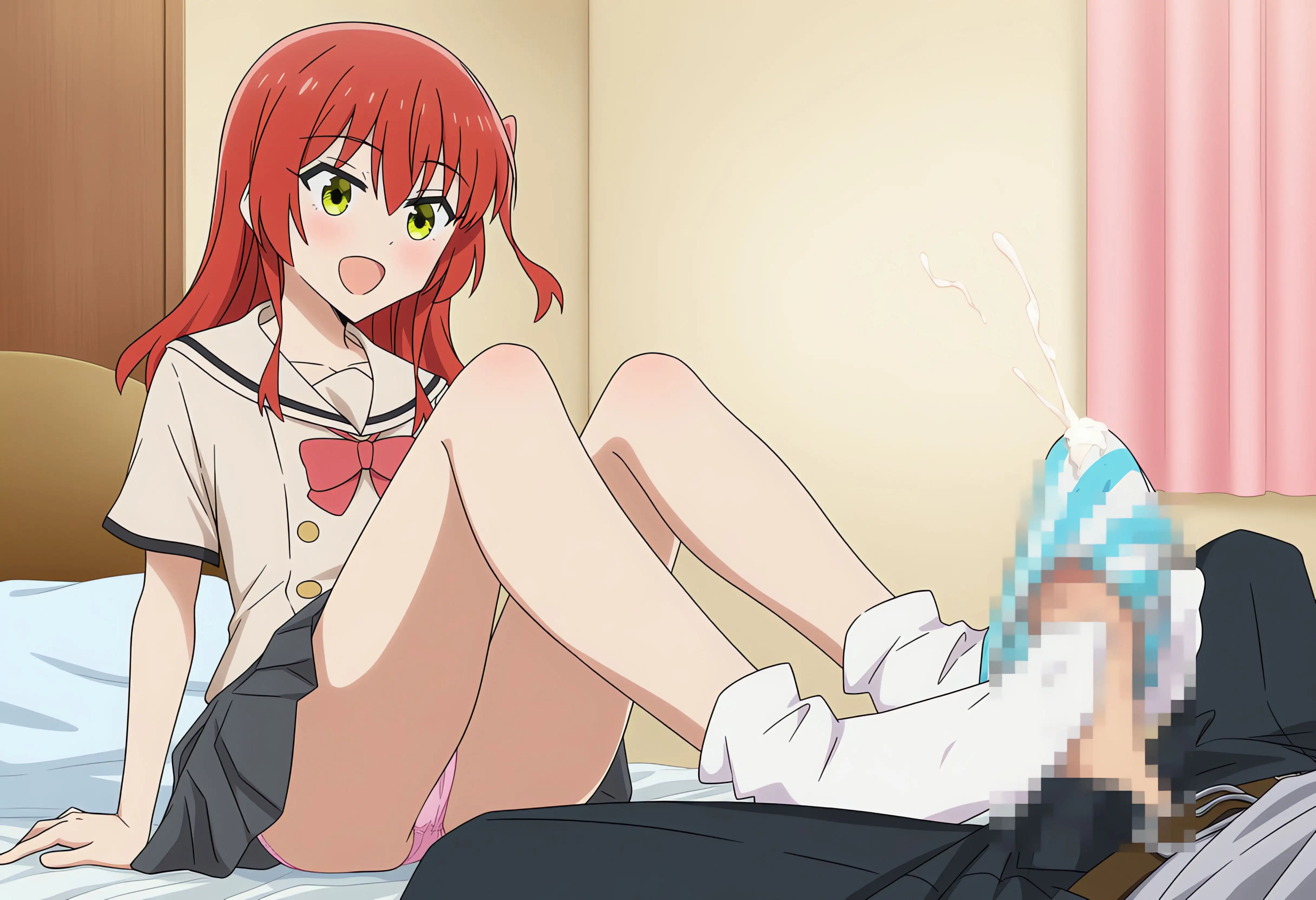 キターン・いくよ〜ちゃんとラブラブエッチ！ ニジカエルちゃんもWフェラで登場 1ページ