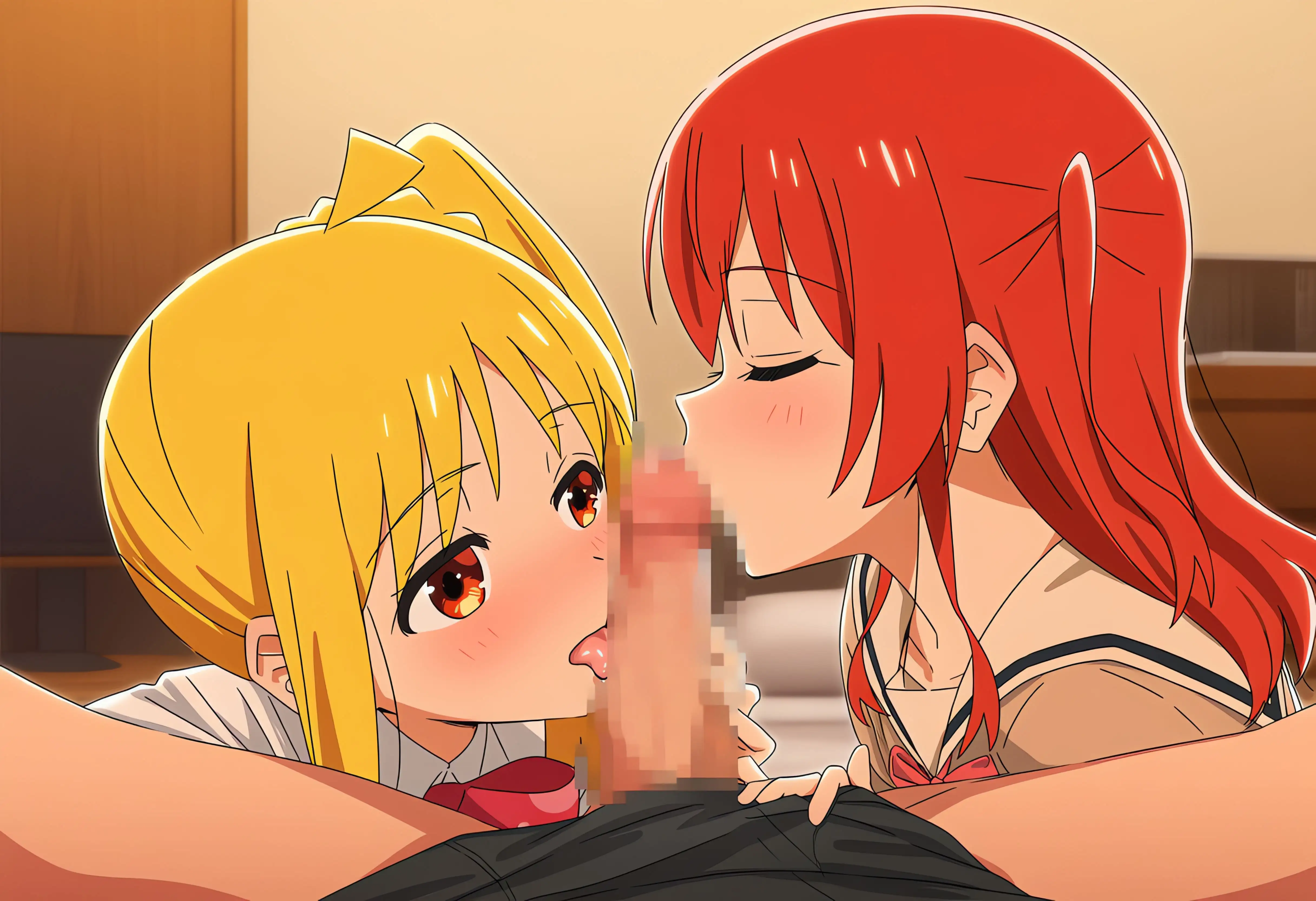 キターン・いくよ〜ちゃんとラブラブエッチ！ ニジカエルちゃんもWフェラで登場 12ページ